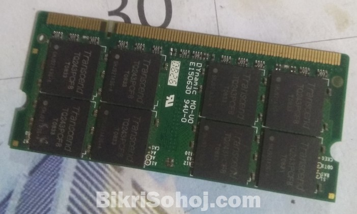 ল্যাপটপ 2 GB DDR2 RAM